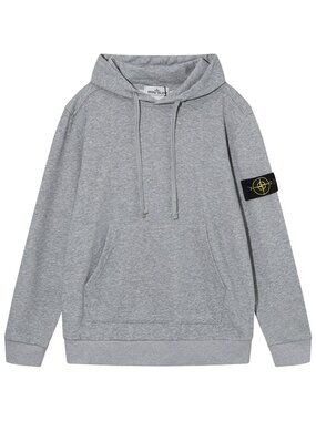Stone Island Gray Hoodie